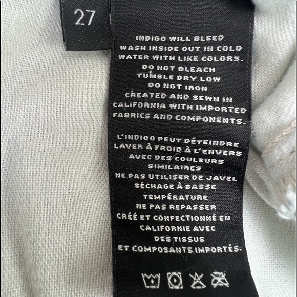 🎯J Brand Gracie High Rise Shorts Ecstasy Size 27 - Picture 9 of 9